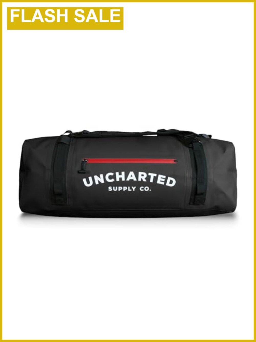 Waterproof Duffel Bag 65L Airtight Backpack Straps Carry-On Travel Camping